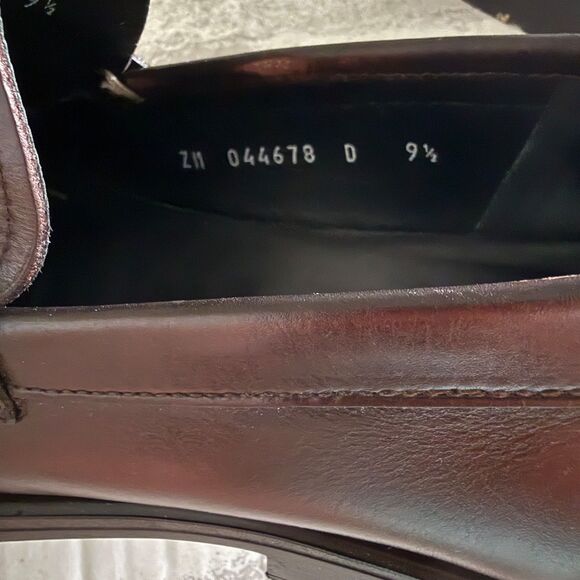 Ferragamo Men David Gancini Brown Leather Lug Sole Loafers Old Money Sz 9.5 main image 14